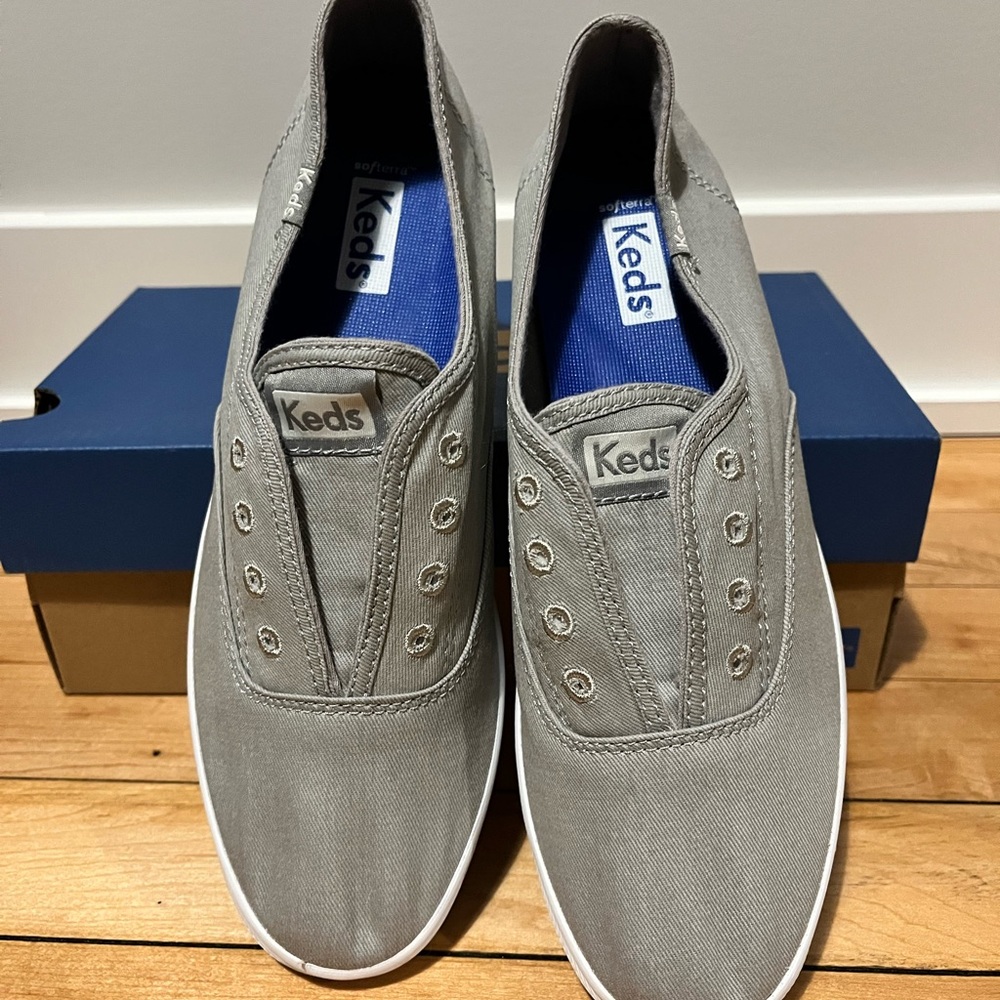 Keds Chillax Casual Sneakers - Drizzle Grey Women’s 7.5 M / 38 / UK 5 WF52510